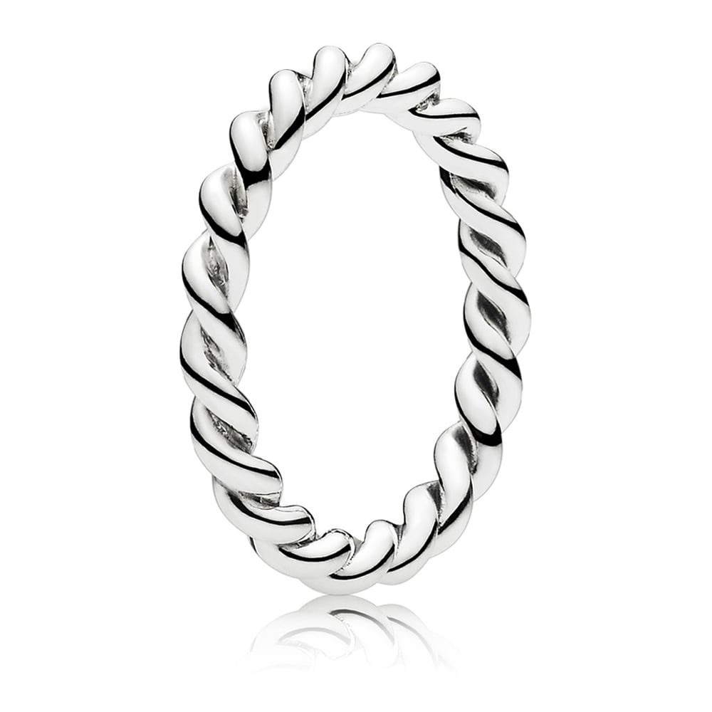Pandora Intertwined Silver Ring